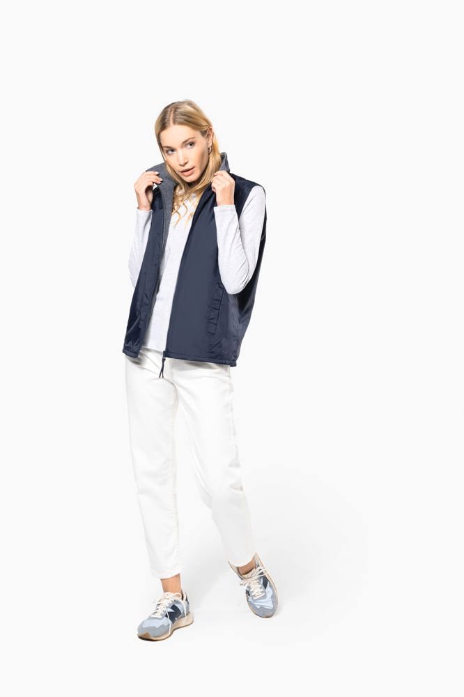K679 - Met fleece gevoerde bodywarmer unisex