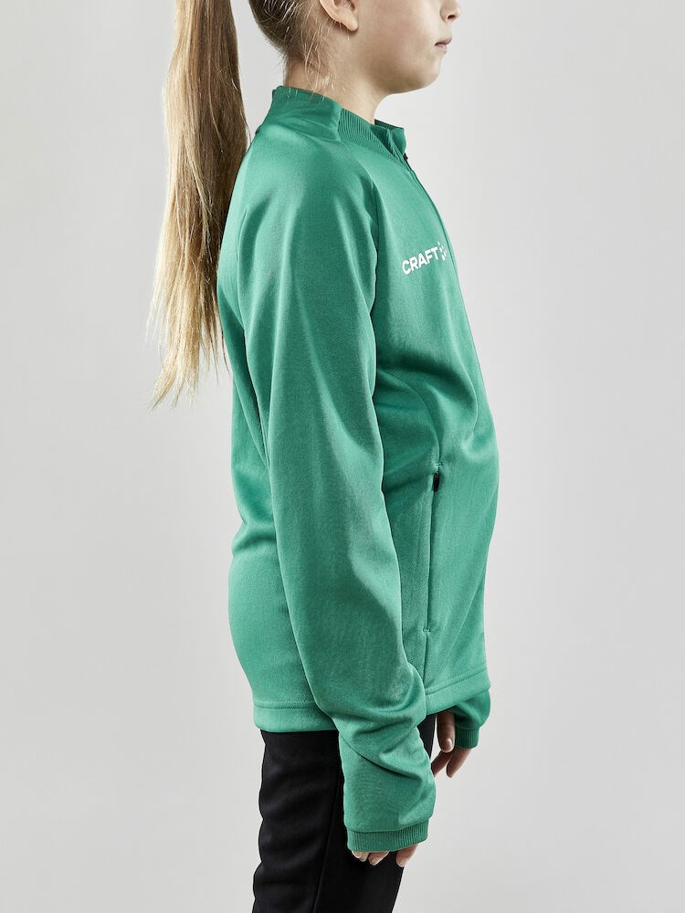 Craft - Evolve Full Zip JR Team Green 134/140 Craft - Evolve Full Zip JR Team Green 134/140