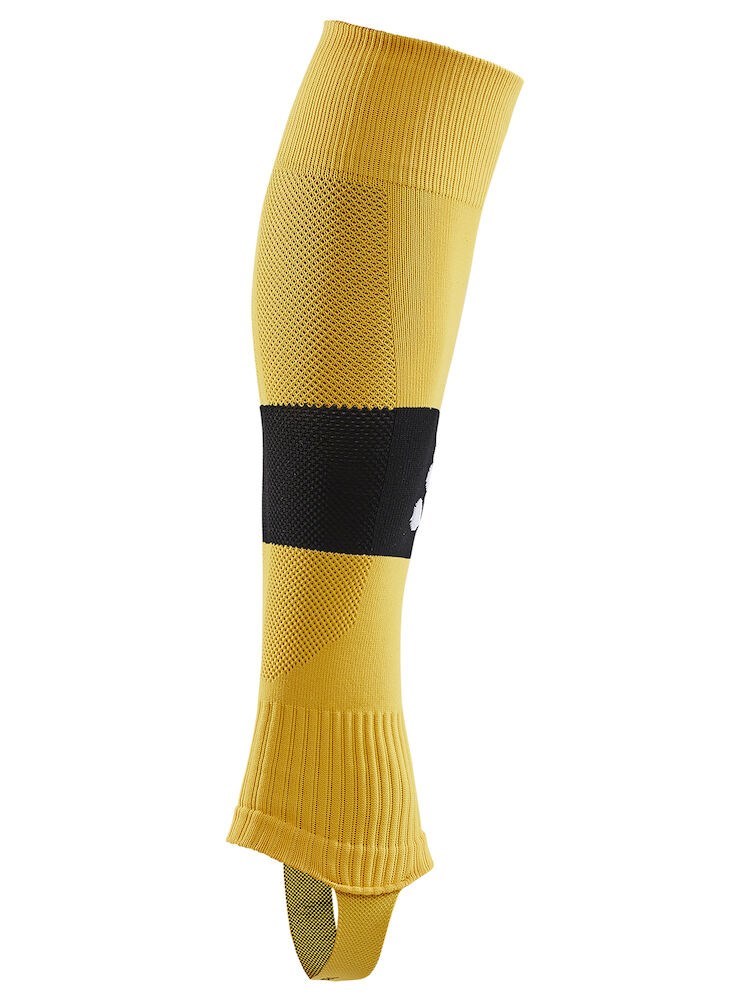 Craft - Pro Control Stripe W-O Foot Socks Jr Sweden Yellow/Black 0