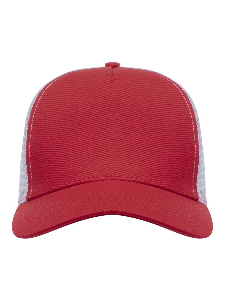 Clique - Trucker Cap - Rood/Wit