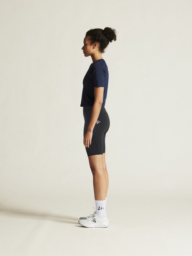 Craft - Rush 2.0 Crop Tee W Navy XS