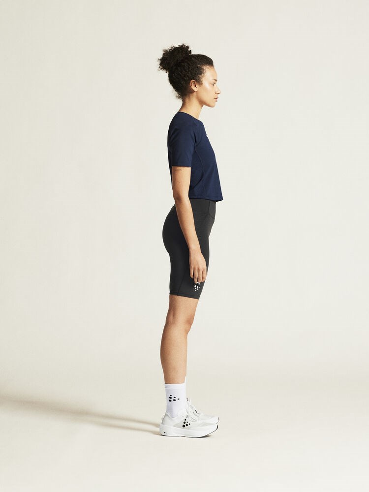 Craft - Rush 2.0 Crop Tee W Navy XS