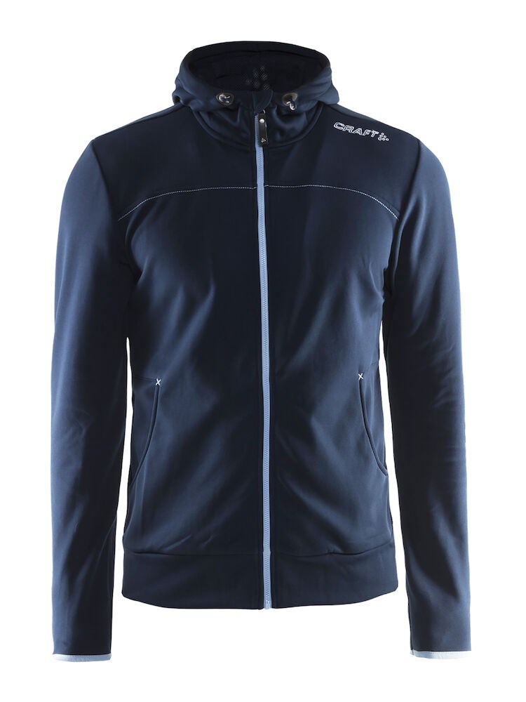 Craft - Leisure Full Zip Hood M - Dk Navy