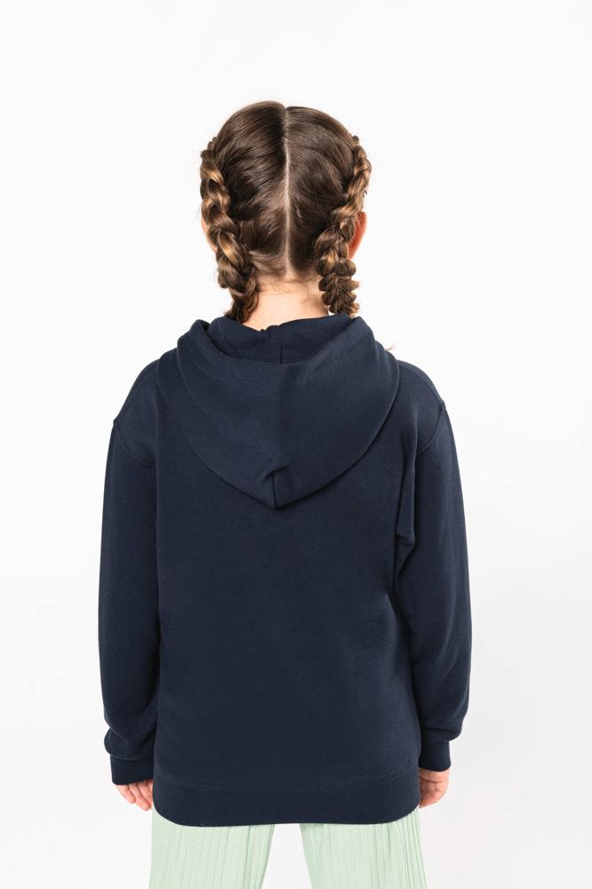 K477 - Kindersweater met capuchon