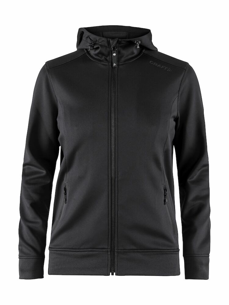 Craft - Noble Full Zip Hood W - black
