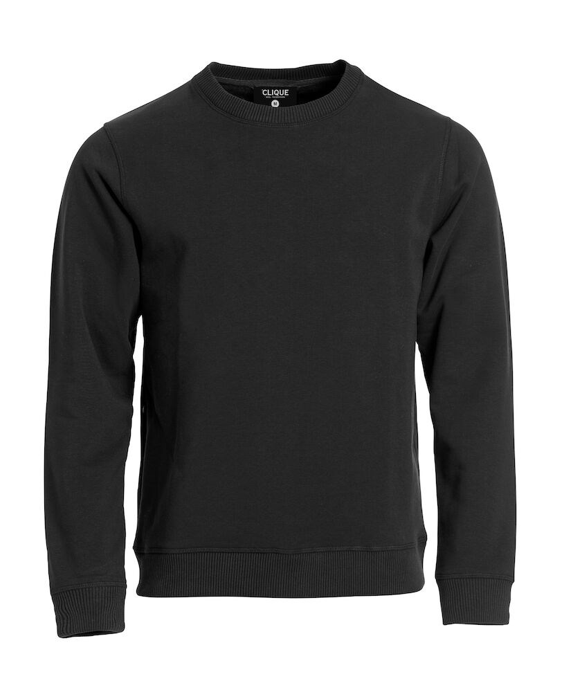 Clique - Classic Roundneck Zwart XXL