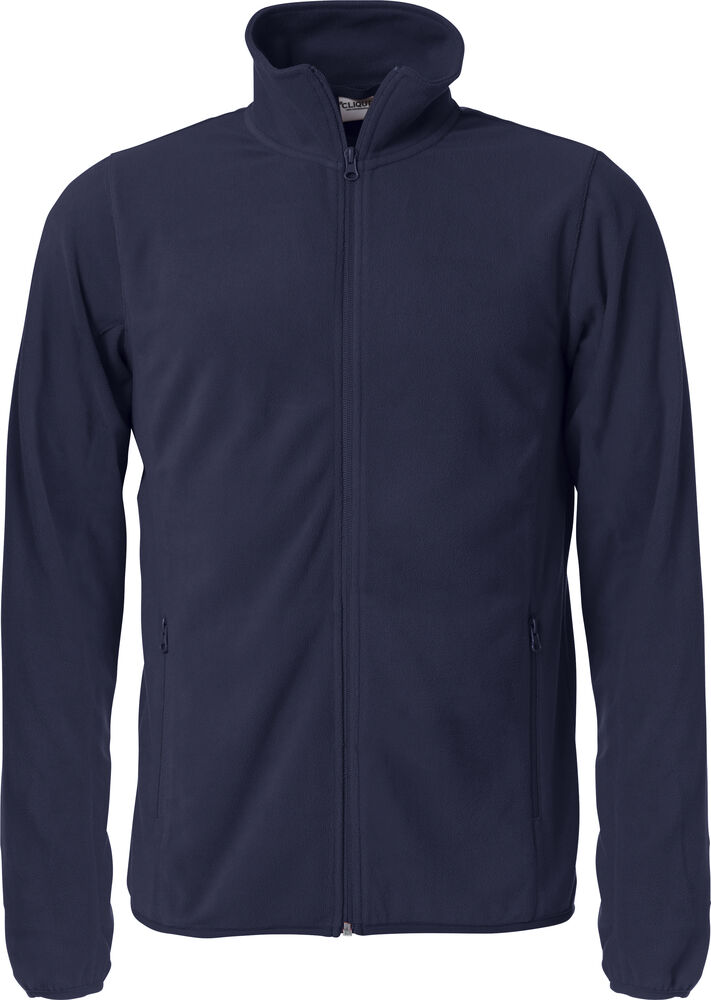 Clique - Basic Micro Fleece Jacket - Dark Navy