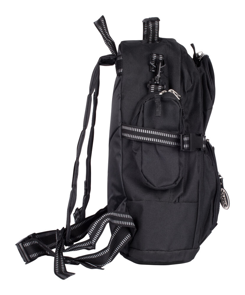 Clique - Backpack Zwart One size