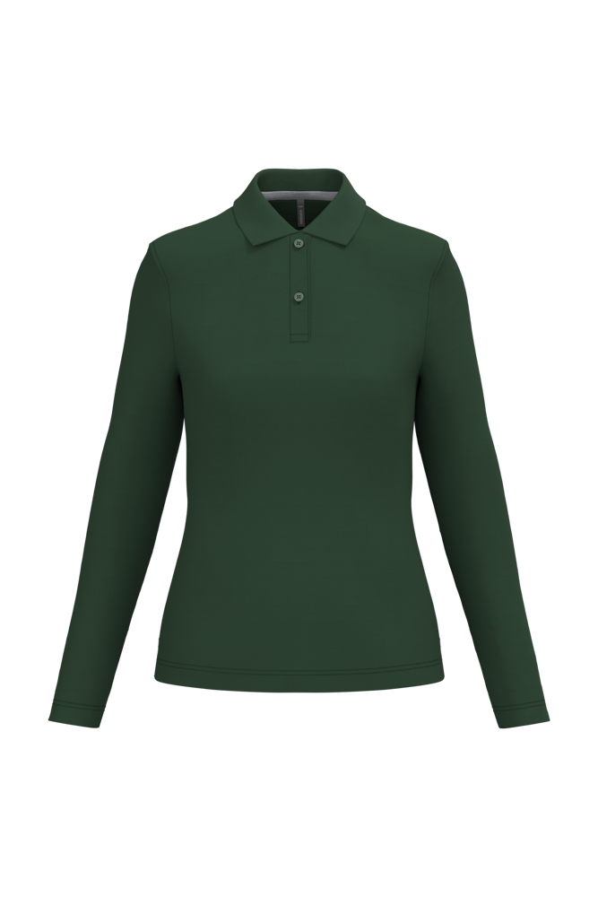 K244C - Damespolo lange mouwen