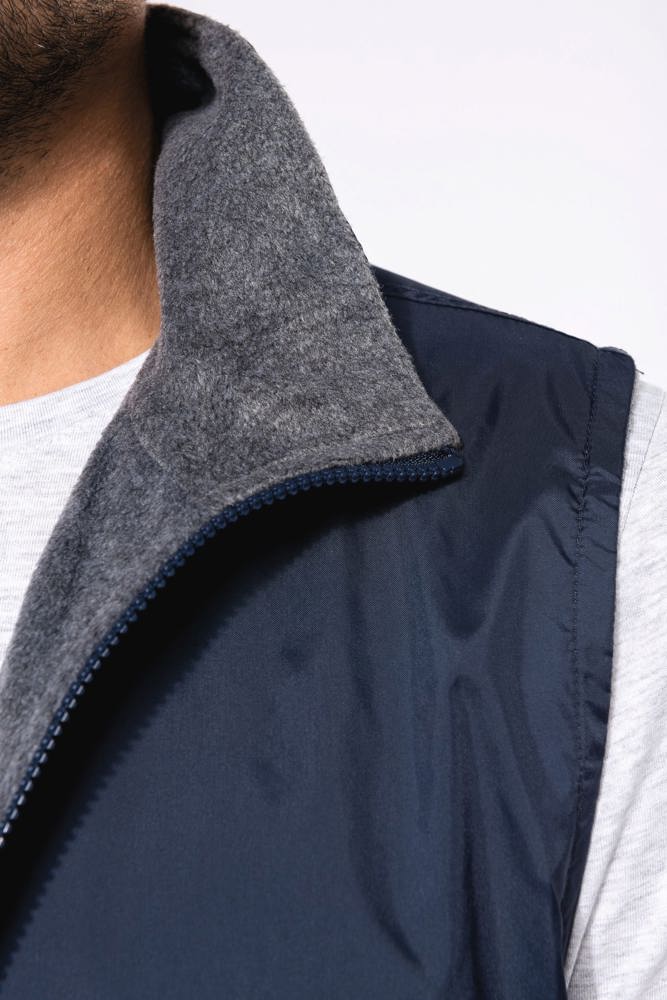 K679 - Met fleece gevoerde bodywarmer unisex