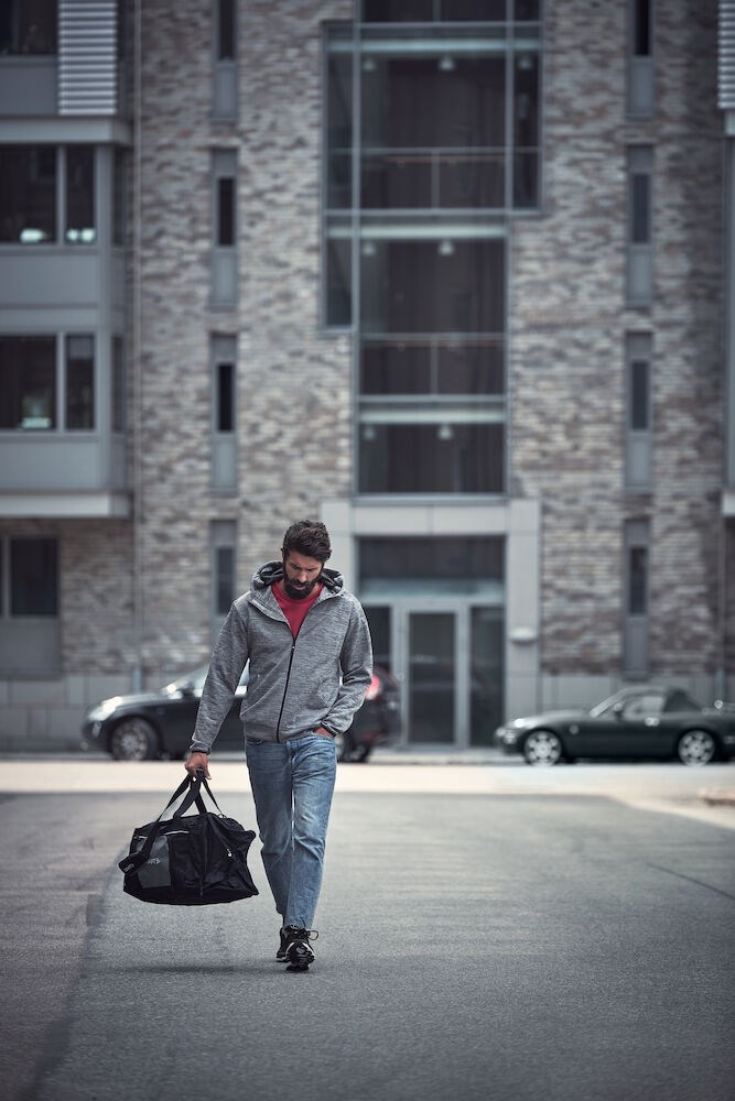 Craft - Leisure Full Zip Hood M Darkgrey melange XS Craft - Leisure Full Zip Hood M Darkgrey melange XS