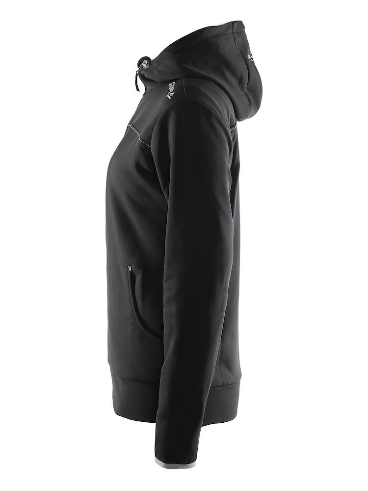 Craft - Leisure Full Zip Hood W Black S