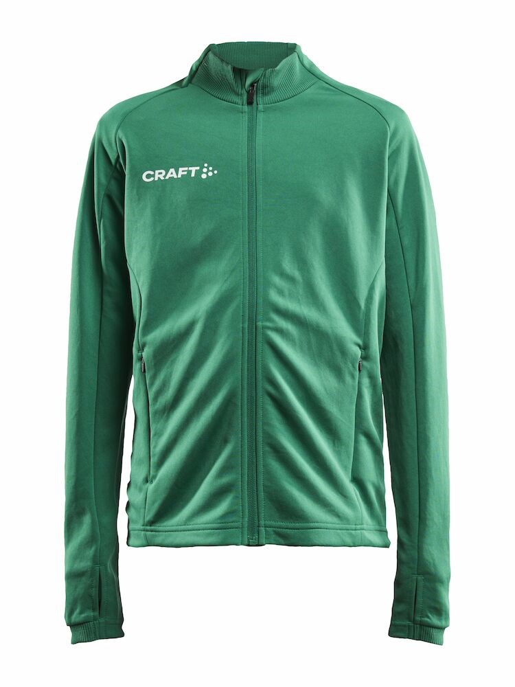 Craft - Evolve Full Zip JR Team Green 134/140 Craft - Evolve Full Zip JR Team Green 134/140