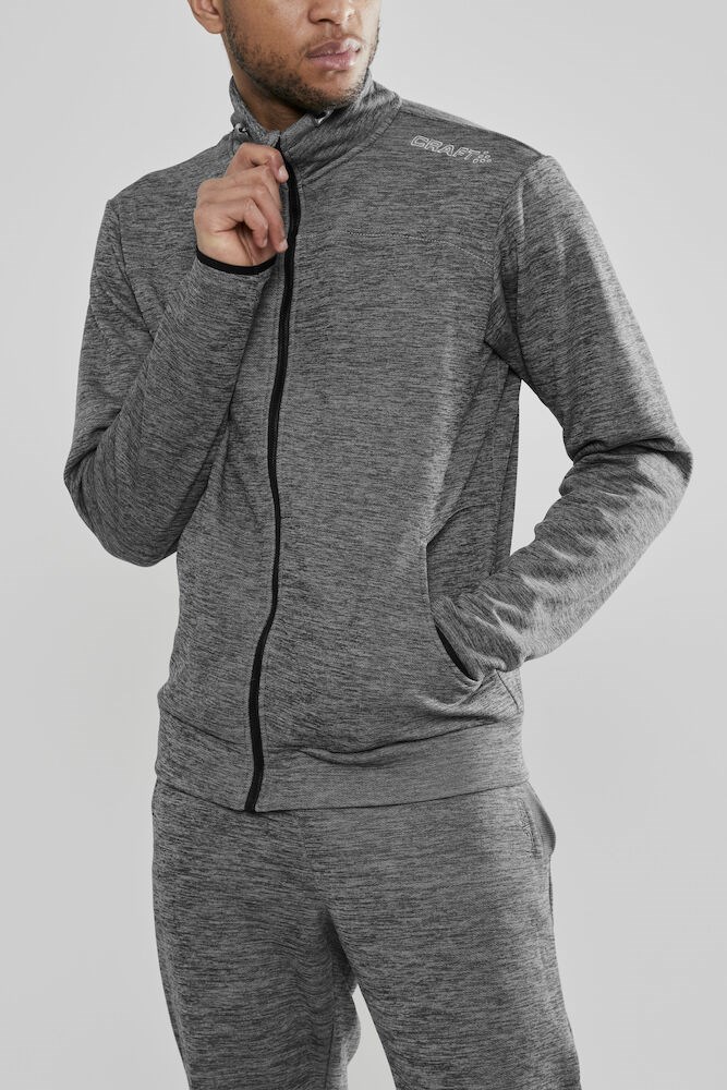 Craft - Leisure Jacket M Darkgrey melange XXL Craft - Leisure Jacket M Darkgrey melange XXL
