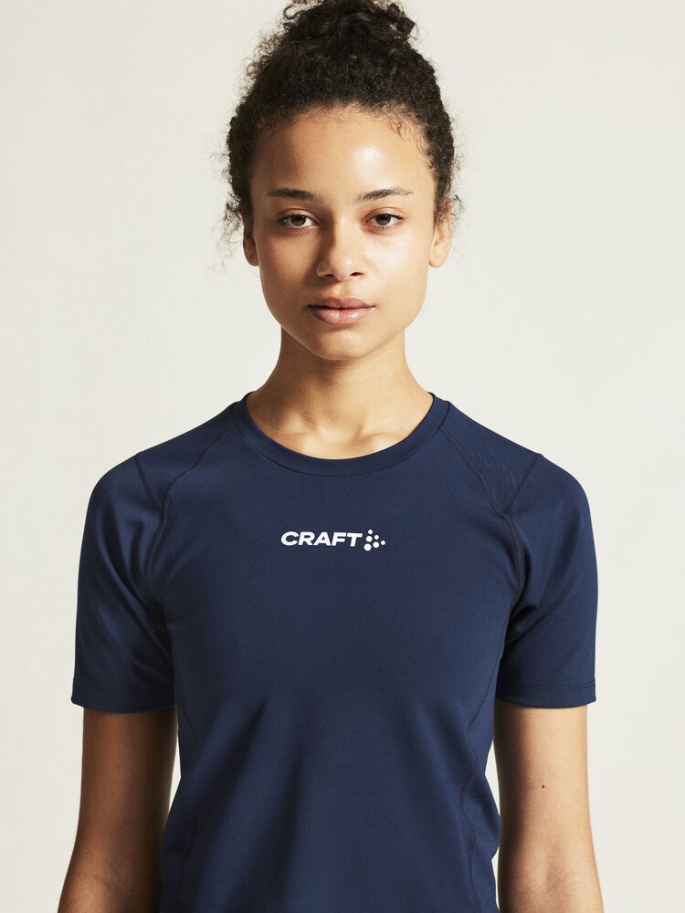 Craft - Rush 2.0 Crop Tee W Navy XS
