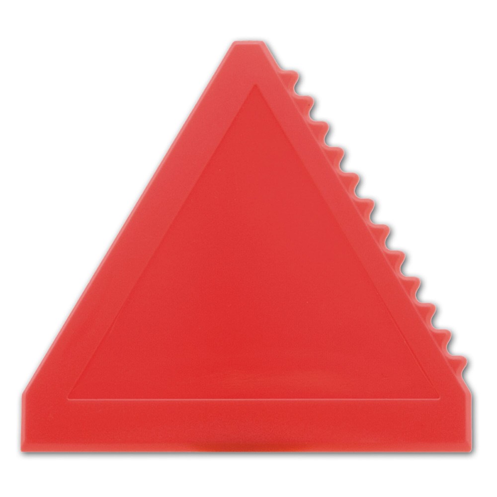 Ijskrabber driehoek - rood