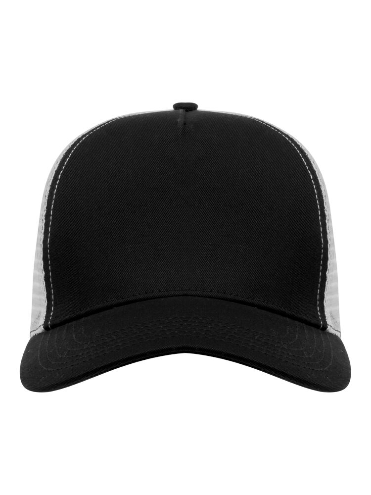 Clique - Trucker Cap - zwart/wit