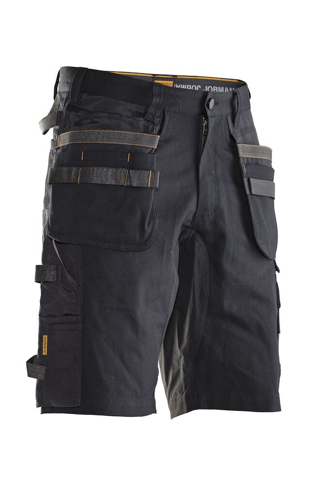 Jobman - 2168 Stretch Shorts HP Zwart C62
