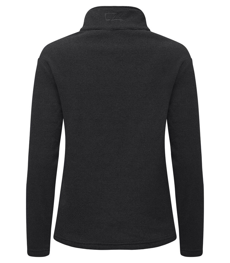 Cutter & Buck - Hunts Point Fleece Dames Zwart XXL