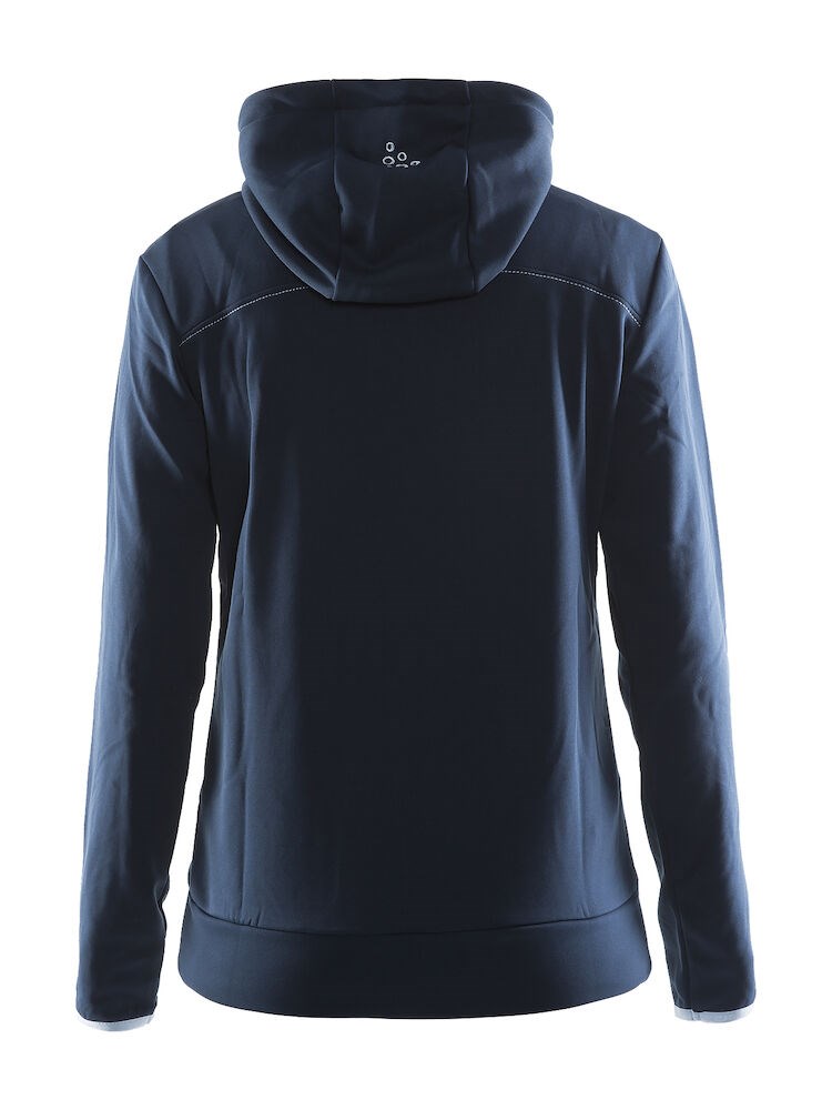Craft - Leisure Full Zip Hood W Dk Navy XXL Craft - Leisure Full Zip Hood W Dk Navy XXL