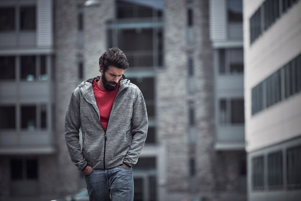 Craft - Leisure Full Zip Hood M Darkgrey melange XS Craft - Leisure Full Zip Hood M Darkgrey melange XS