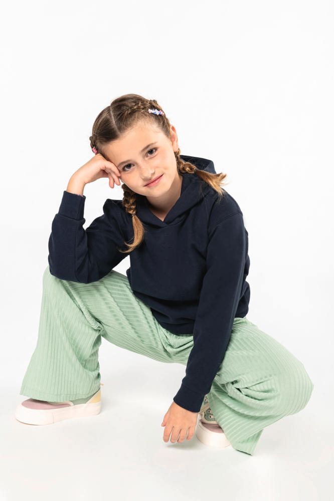 K477 - Kindersweater met capuchon