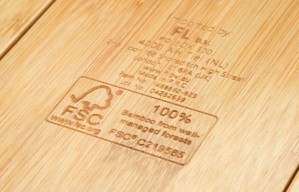 Java Bamboo Laptopstandaard