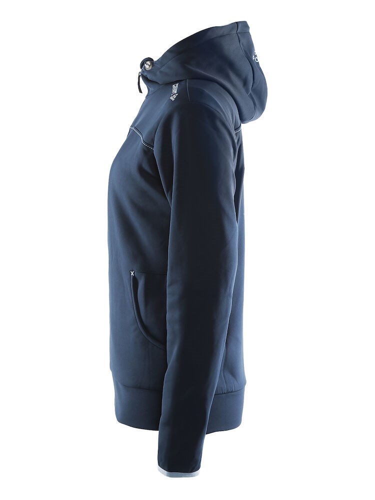 Craft - Leisure Full Zip Hood W Dk Navy XXL Craft - Leisure Full Zip Hood W Dk Navy XXL