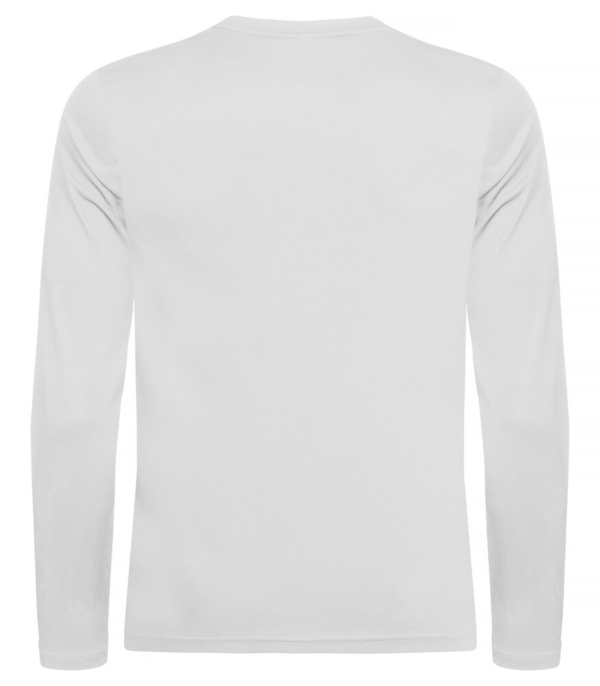 Clique - Basic Active-T L/S Wit 4XL