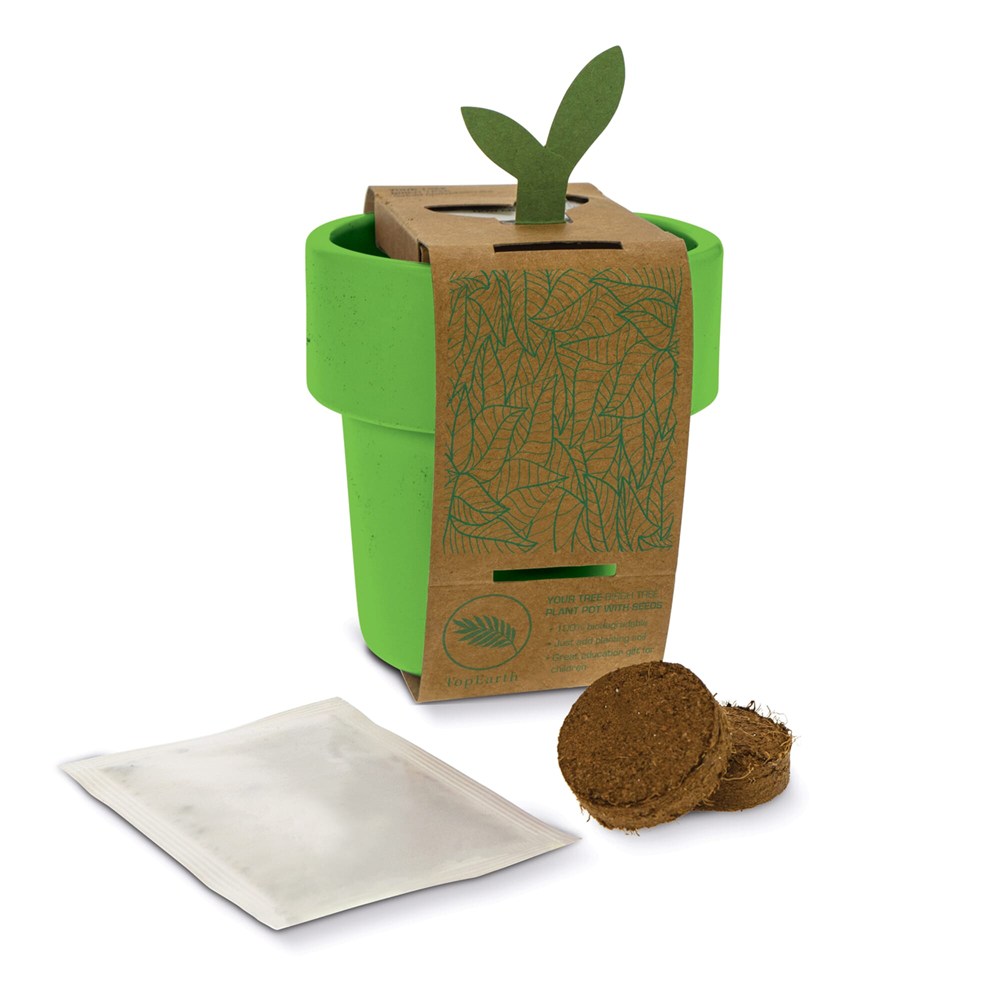 Hot-but-cool beker met kerstomaten zaadjes