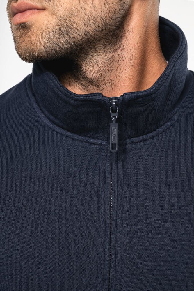 K487 - Sweater met ritskraag