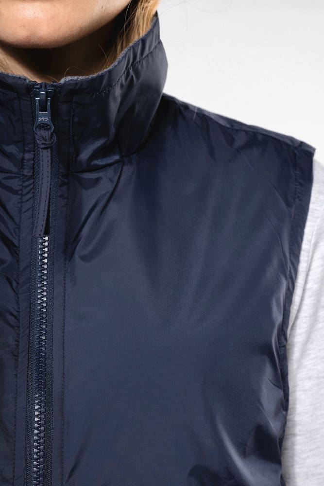 K679 - Met fleece gevoerde bodywarmer unisex