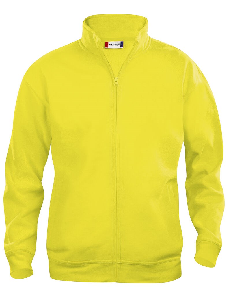 Clique - Basic Cardigan Signaal-geel XS