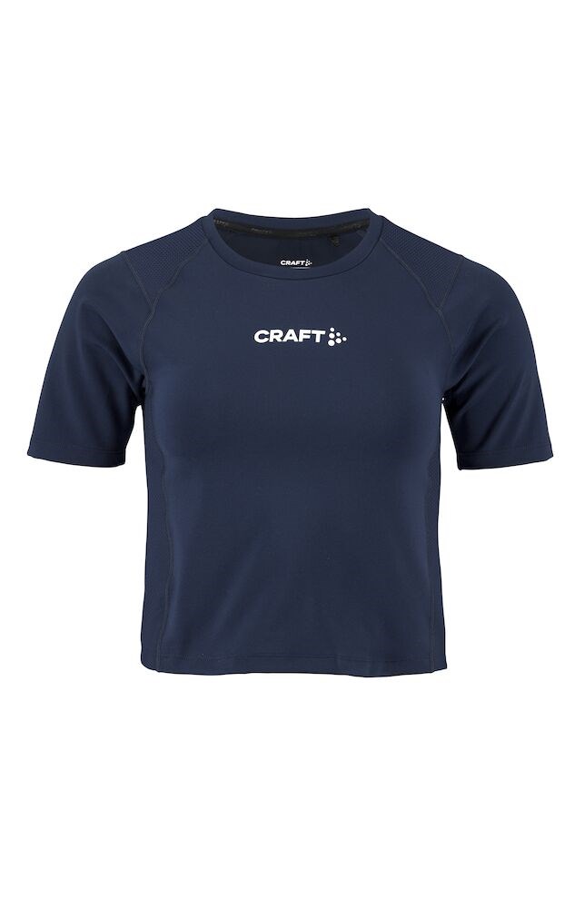 Craft - Rush 2.0 Crop Tee W Navy XS