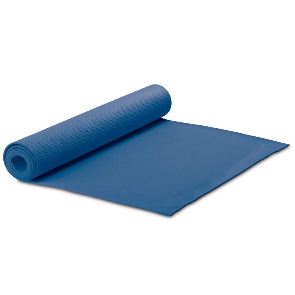 Fitness yogamat met draagtas - Donkerblauw