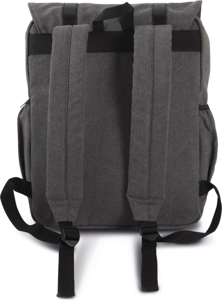 KI0143 - Rugzak van canvas met klep