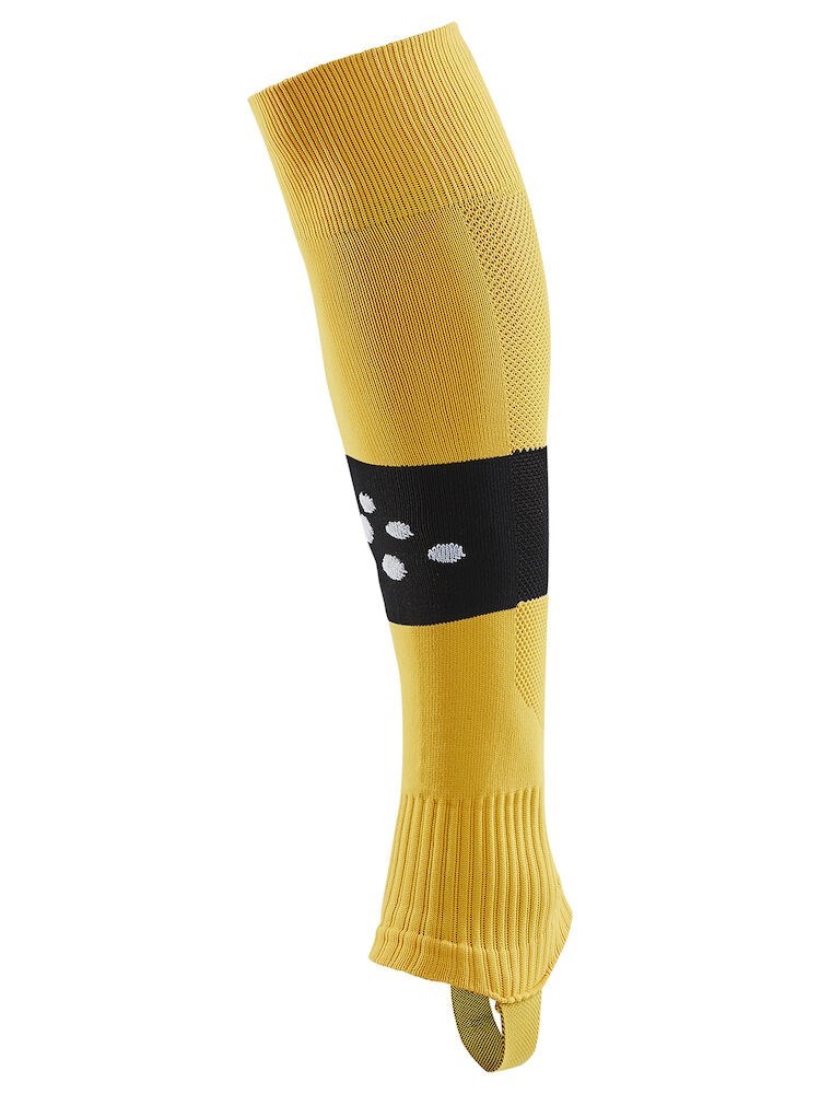 Craft - Pro Control Stripe W-O Foot Socks Jr Sweden Yellow/Black 0