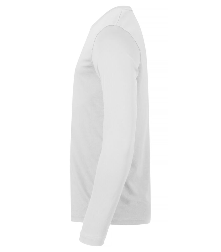 Clique - Basic Active-T L/S Wit 4XL