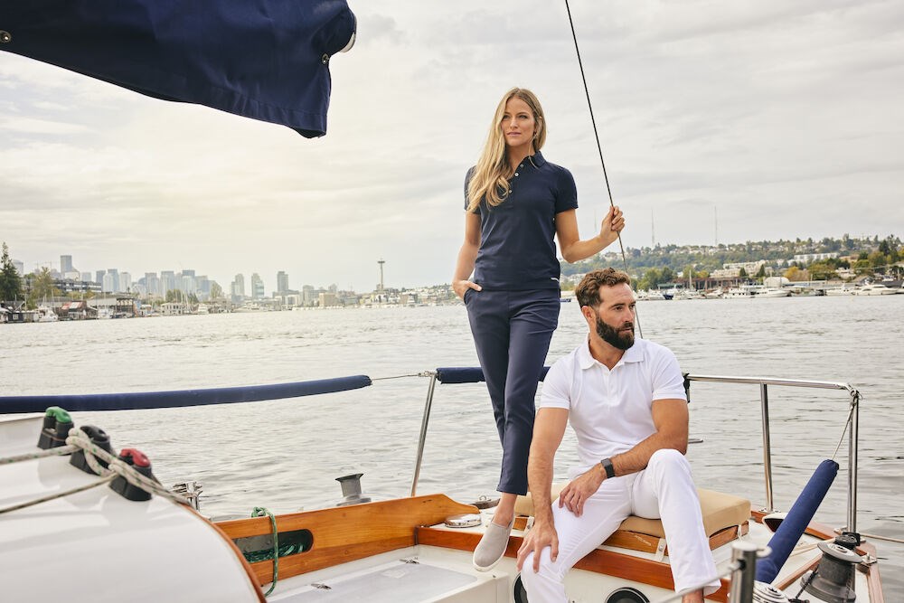 Cutter & Buck - Advantage Polo Heren Licht Turquoise M