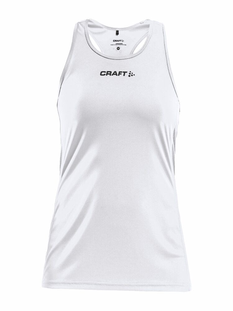 Craft - Rush Singlet W White XXL