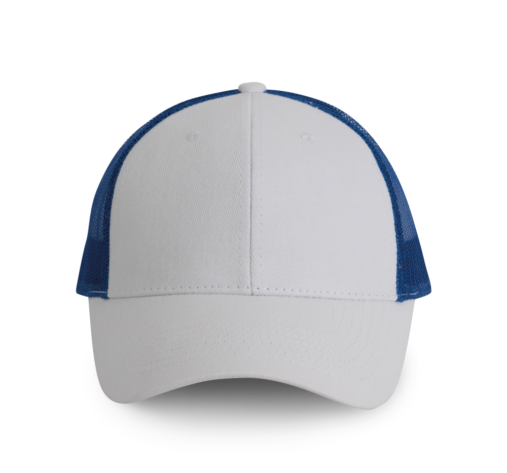 White / Royal Blue