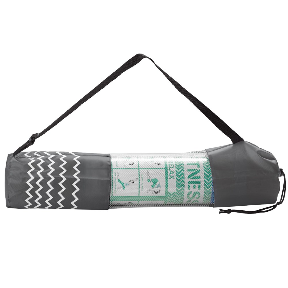 Fitness yogamat met draagtas
