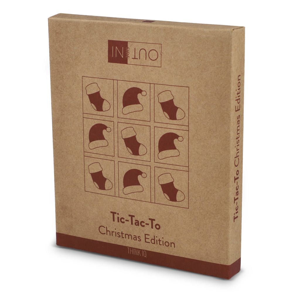 InSideOut Houten Kerstmis tic-tac-toe