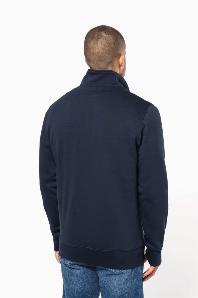K487 - Sweater met ritskraag
