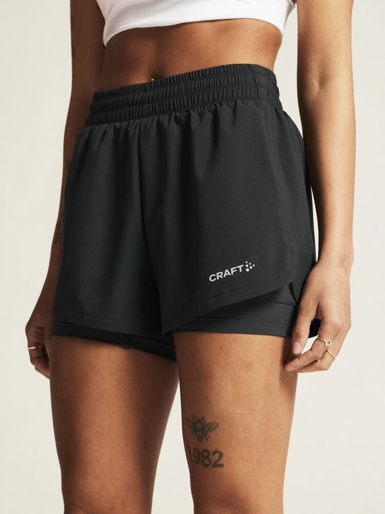 Craft - ADV Essence 2-In-1 Shorts 2 W Black S