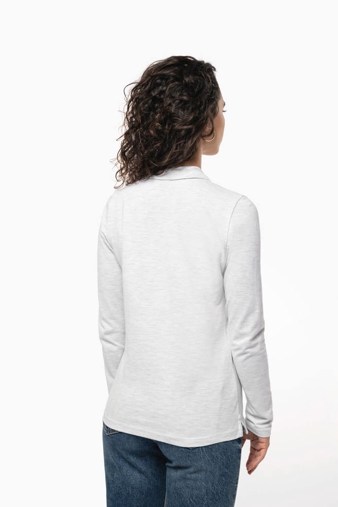 K244C - Damespolo lange mouwen