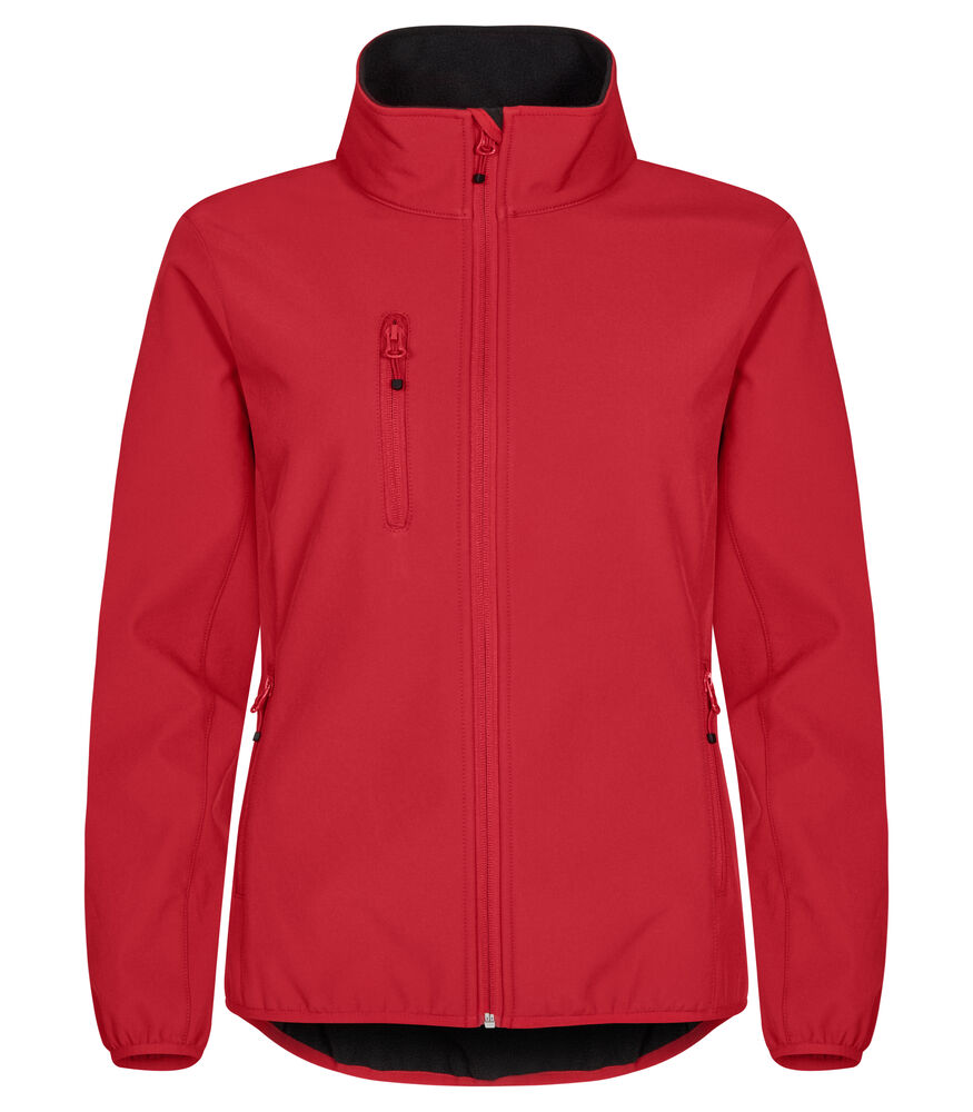 Clique - Classic Softshell Jacket Women - rood